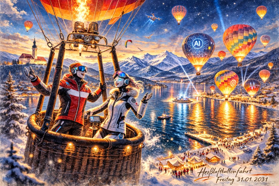 Heißluftballon, Freitag 31.01.2031