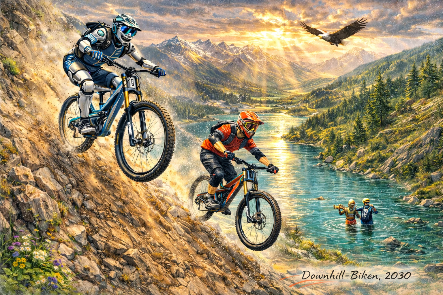 Downhill-Biken