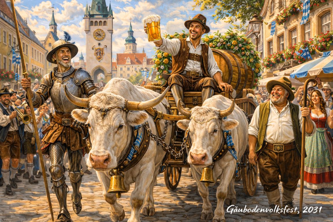 Das Gäubodenvolksfest in Straubing 2031