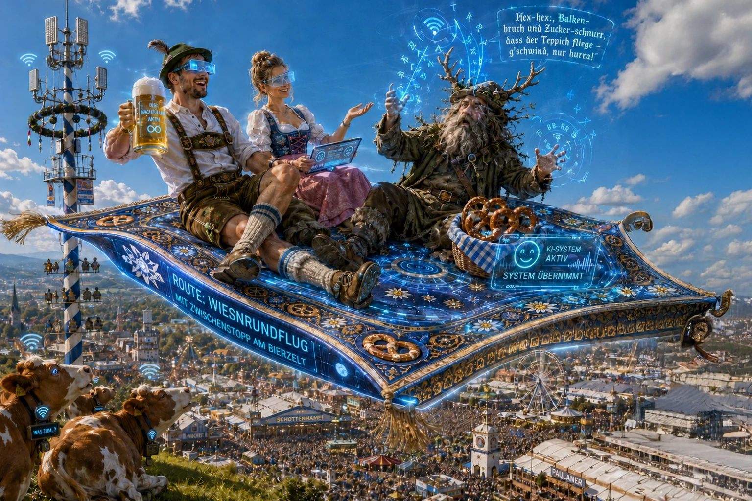 Route: Wiesnrundflug